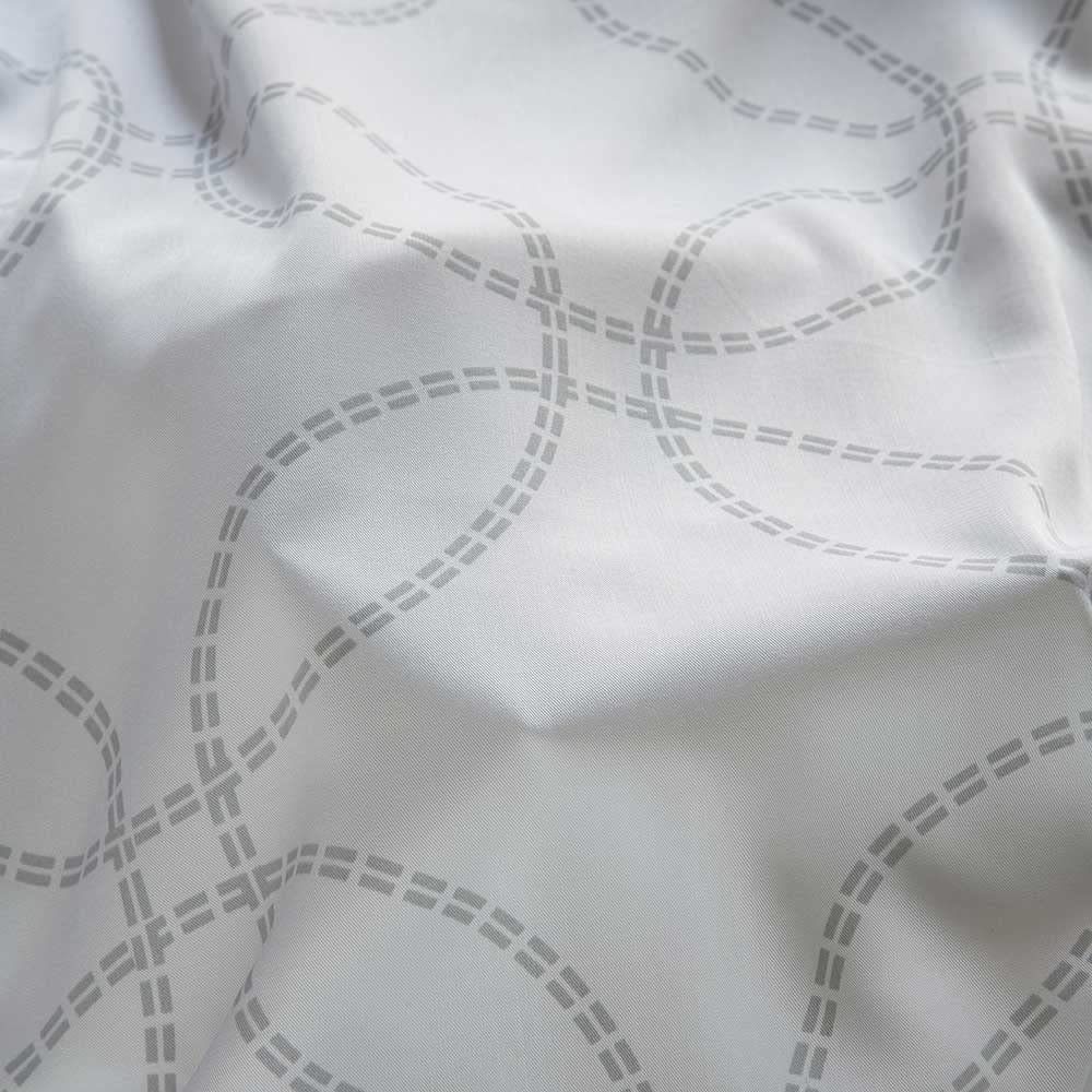 COTTON ARTean Juego sábanas 150 Fuji Bambú ORGÁNICO 200 Hilos Gris | Incluye 4 piezas: encimera, bajera ajustable, 2 fundas de almohada. Certificado OEKO-TEX