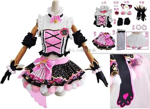 ラブライブ！　矢澤にこ　キャットツインテール　コスプレ Amazon.co.jp: 四季花cosplay ラブライブ 矢澤にこ コスプレ