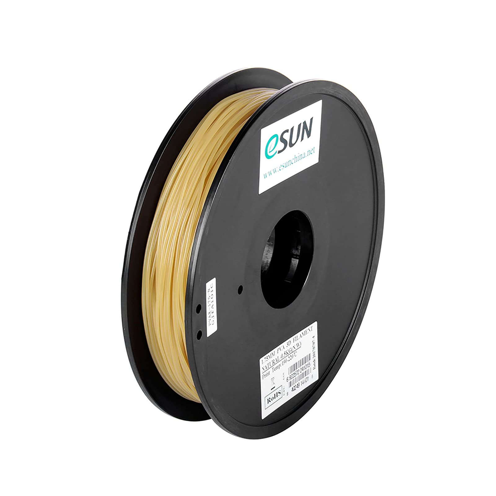 PVA Filament do drukarek 3D 1,75 mm 0,5 kg (1,1 funta) szpula materiały eksploatacyjne rozpuszczalne w wodzie wkłady z naturalnego materiału