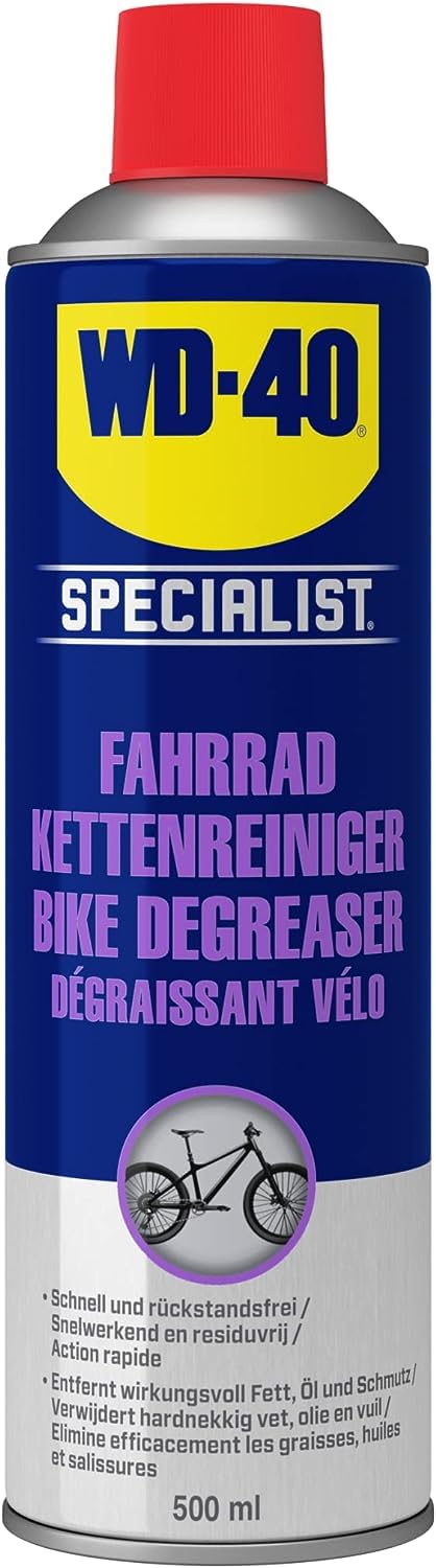WD-40 Specialist Fahrrad Kettenreiniger 6x500ml, Kettenpflege