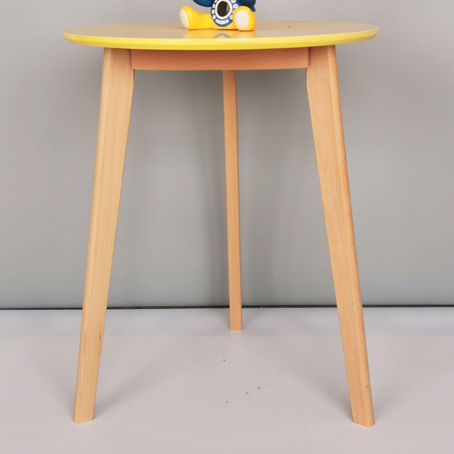 Amazon.co.jp: 木製家具の脚、三角形の無垢材のテーブル脚