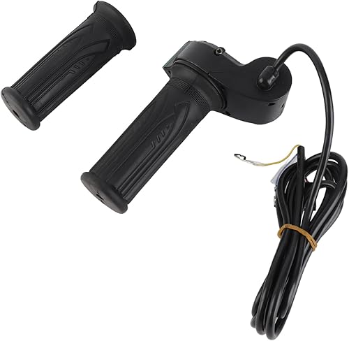Empuñadura de bicicleta eléctrica, 1 par de empuñadura de acelerador de bicicleta eléctrica impermeable con pantalla LED para coches eléctricos