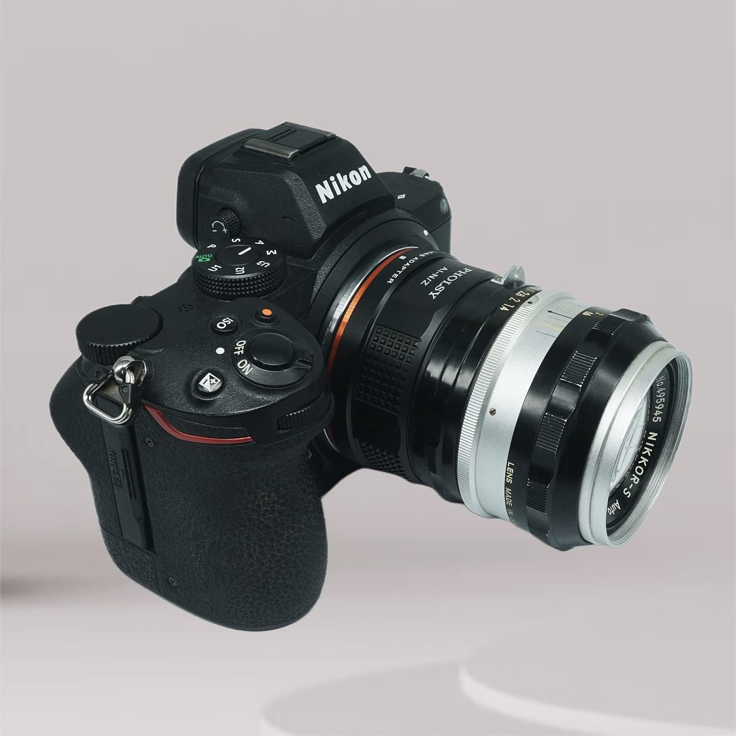 PHOLSY FTZ Lens Adapter for Nikkor AI/F/AIS/AF/AF-I/AF-S Lens Compatible with Nikon F Lens to Nikon Z Mount Camera Body Compatible with Nikon Z fc, Z30, Z9, Z8, Z6II, Z7II, Z6, Z7, Z5, Z50