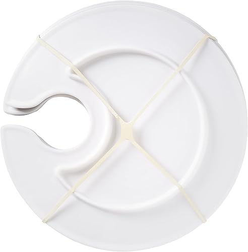 Miniatura 4 de C.R. Gibson Honeycomb Hive Mingling Plate Set, 49 piezas (QAPS3-25361)