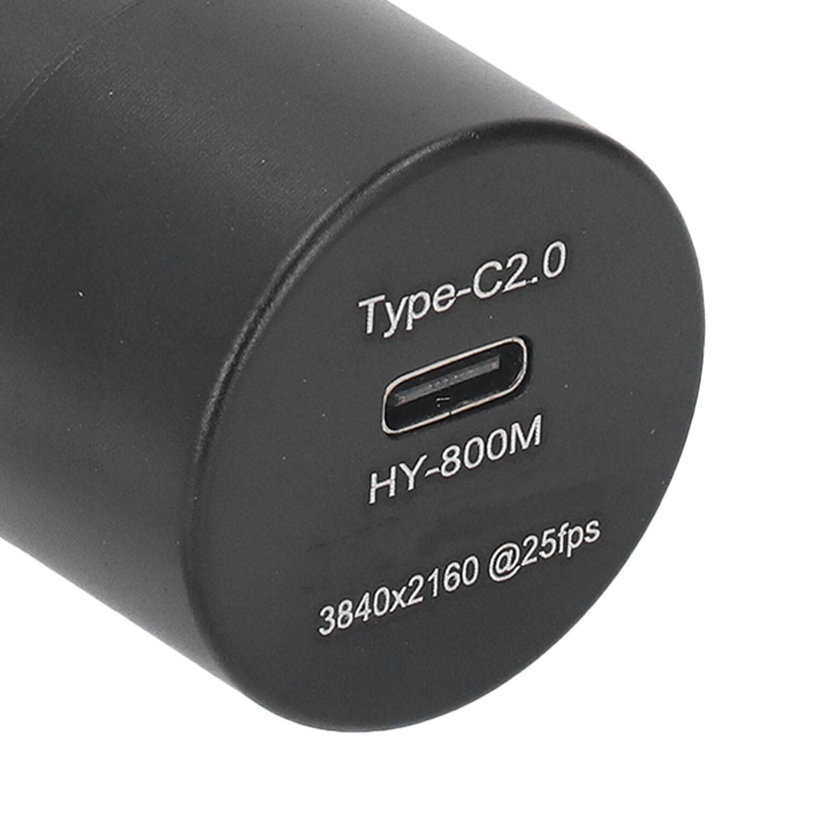Aramox Cyfrowy Mikroskop USB Imager Elektroniczna Kamera Okularowa ze Stopu Aluminium 4K 8MP Typ C UVC do Mikroskopu Teleskop Astronomiczny Obserwacja Kontrola Obrazowania