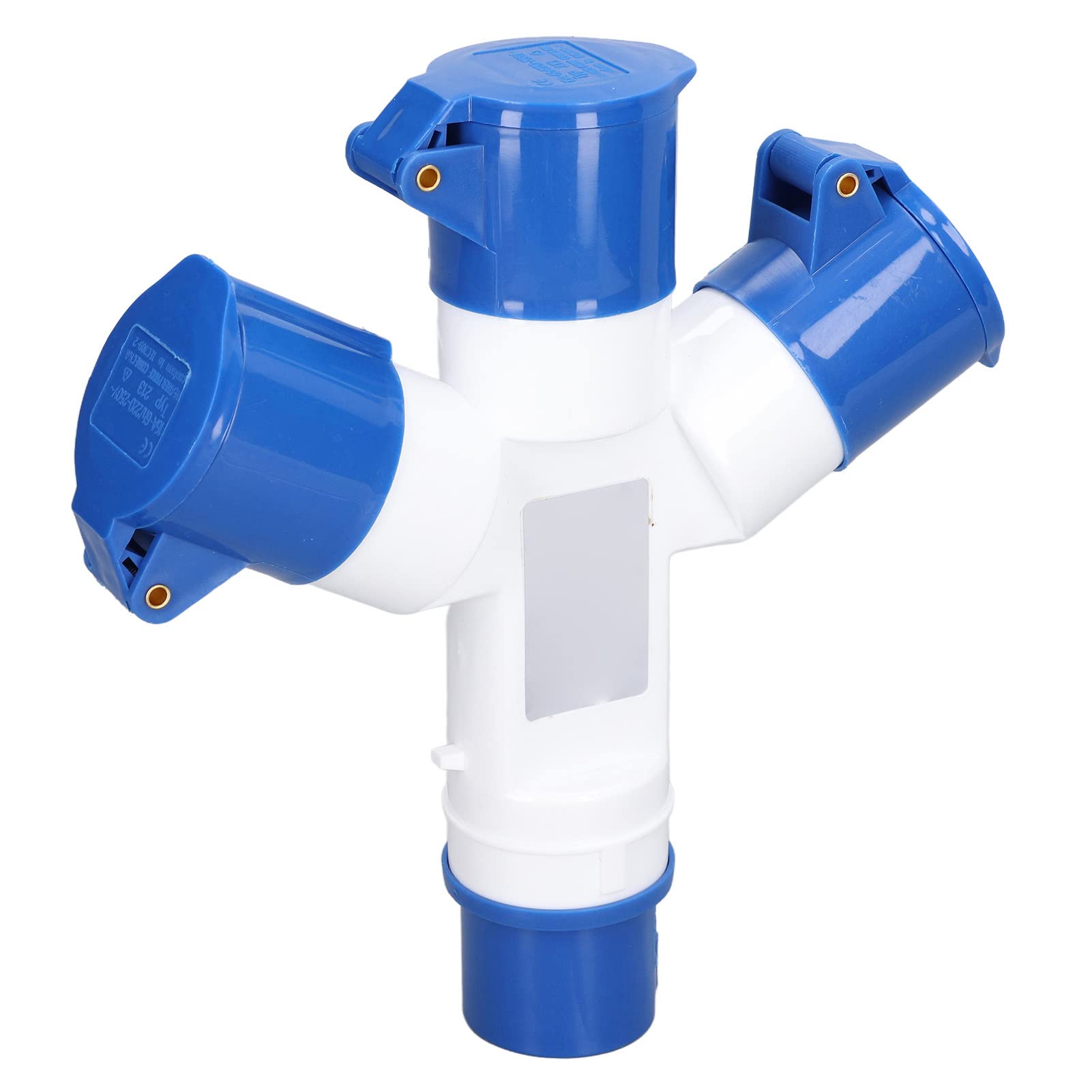Industrial Socket Waterproof Electrical Connector 3 Way 16A Socket ...
