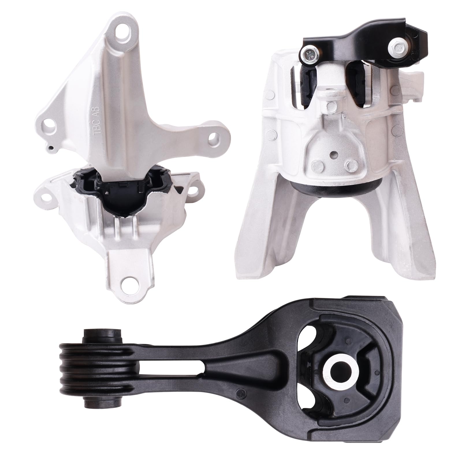 SHERXINBO Engine Motor Mount Compatible with Civic 2016-2021 1.5L L4 Automatic CVT Trans Turbocharged Replacement for A65136 A65129 A45006 50820TBCA01 50850TBCA81 50890TBAA82