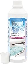 Metacril Idronet + Graduated Measuring Cup Specific Universal Cleaner for Spa Hot Tub, Non-Foaming, Sanitizing and Degreasing Action, 500 ml