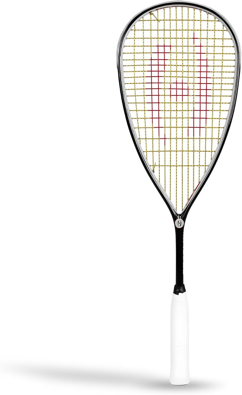 Harrow Sports Storm 145 Squash Racquet for Beginners | Enhanced Power & Precision | Carbon-Graphite Composition | Lightweight at 145 g | Squash Racket in Black and Maroon