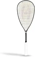 Harrow Raquete de squash Sports Storm 145 para iniciantes | Potência e precisão aprimoradas | Composição Carbono-Grafite | Leve com 145 g | Raquete de squash em preto e marrom