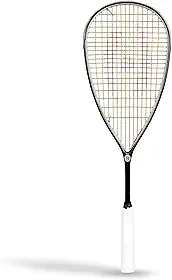 Harrow Raquete de squash Sports Storm 145 para iniciantes | Potência e precisão aprimoradas | Composição Carbono-Grafite | Leve com 145 g | Raquete de squash em preto e marrom
