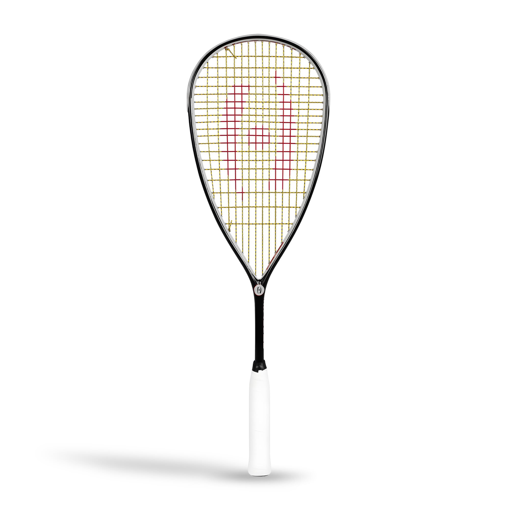 Harrow Sports Storm 145 Squash Racquet for Beginners | Enhanced Power & Precision | Carbon-Graphite Composition | Lightweight at 145 g | Squash Racquet in Black and Maroon