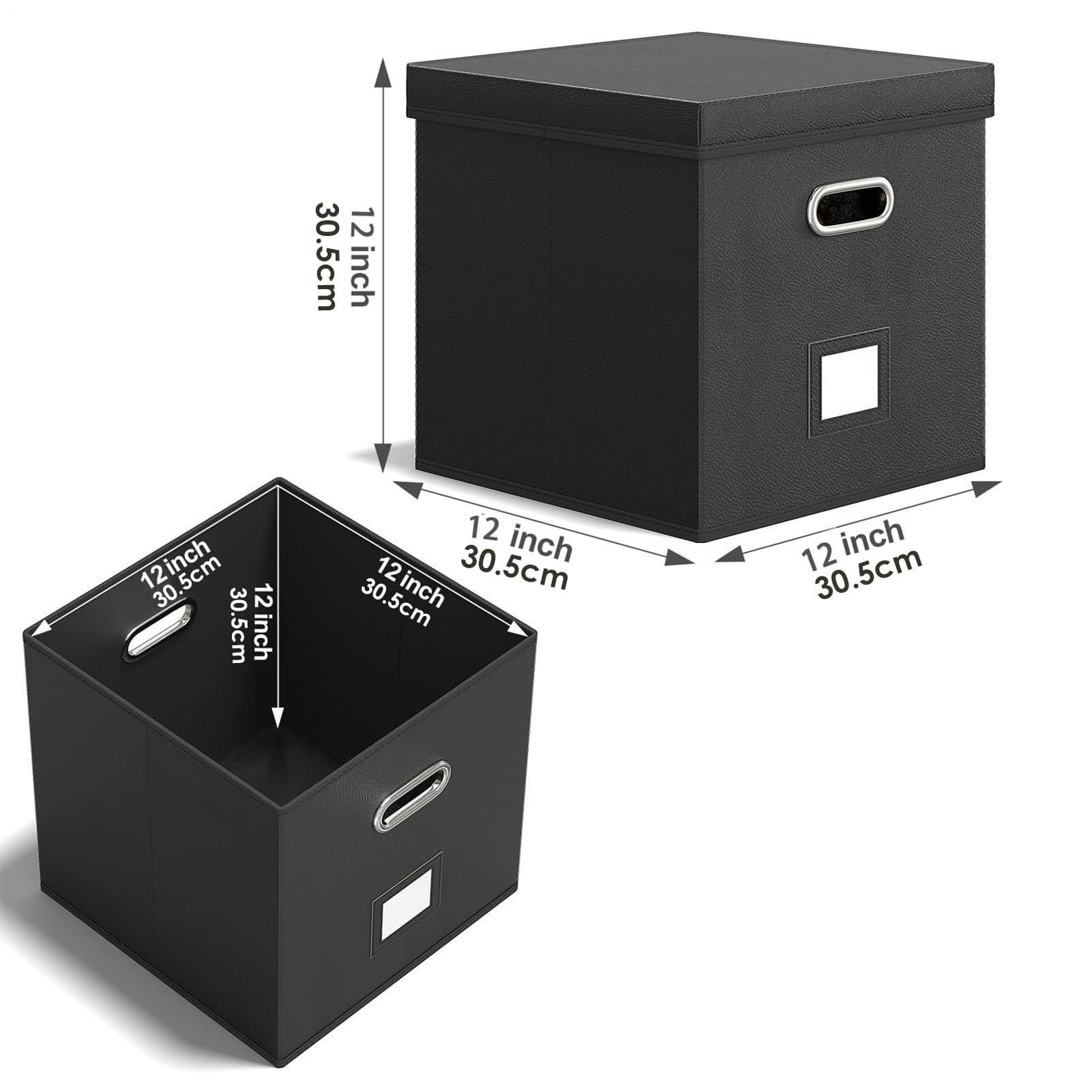 Scatola Porta Fumetti Scatole Porta File Multimediali Cassetta Per | Custodia Per Vinili Impilabile, Impermeabile Con Coperchio Per Traslochi, Esposizione, Viaggi, Collezione E