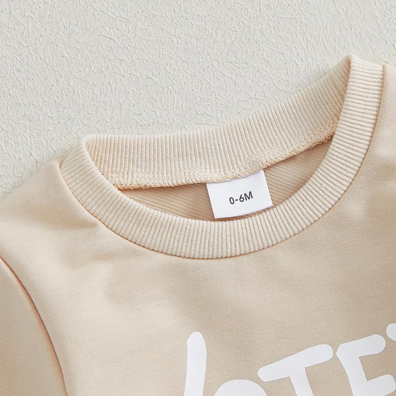 Baby Boy Fall Clothes Set Long Sleeve Letter Print Sweatshirt Pants Toddler Infant Outfits 6 12 18 24 Months 2T - Image 4