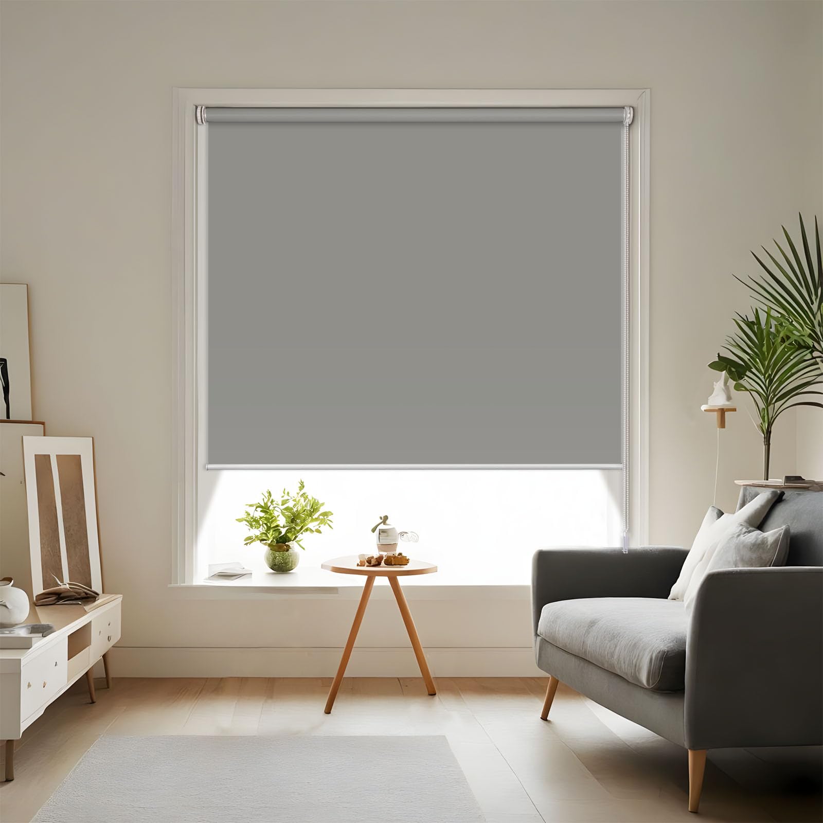 Amazon｜Grandekorロールスクリーン つっぱり式 ロールカーテン 1級