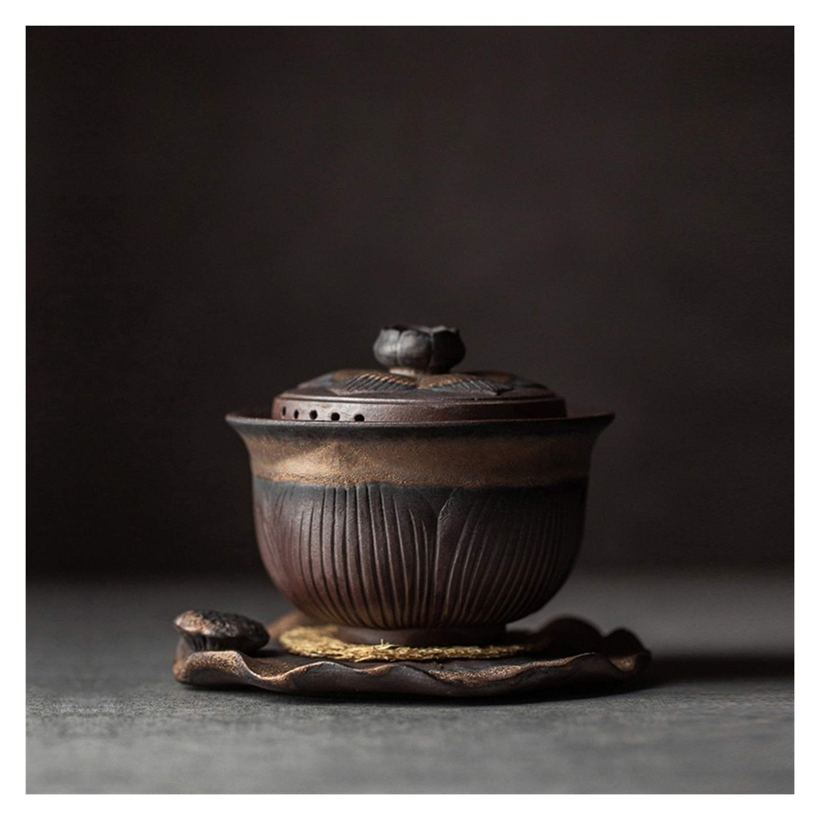 Zestaw do herbaty Zestaw herbaty Creative Kung Fu Herbata Hot Herbata Zestaw Kreatywny Ceremonia herbata Dostawy Ceramiczne Czajnik Czajnik Pokrywa Bay Lotus Chiński Kung Fu Zestaw Herbaty Zestaw Dost