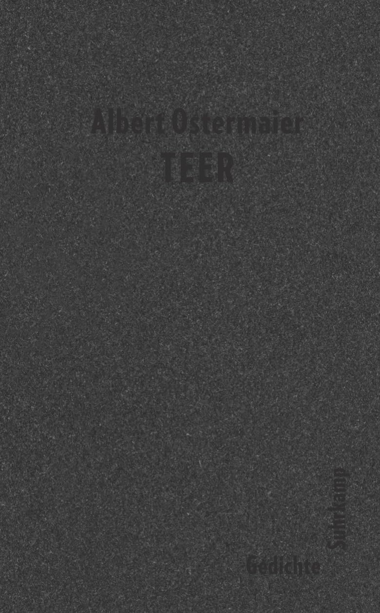 Suhrkamp Verlag Teer: Gedichte (Suhrkamp Taschenbuch)