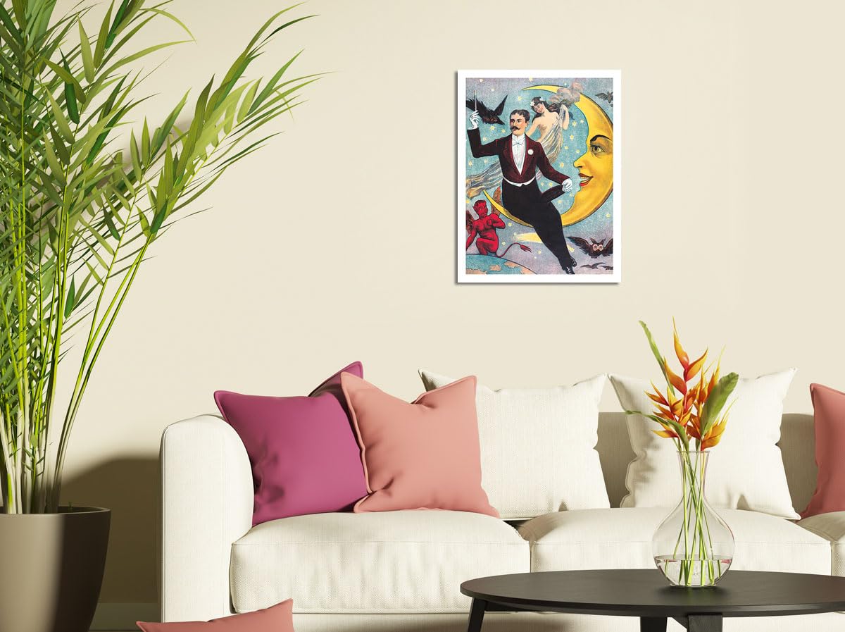 Póster Vintage De Aceite De Mago - Decoración De Farmacia Antigua Para Tu Hogar - Estilo Retro Único