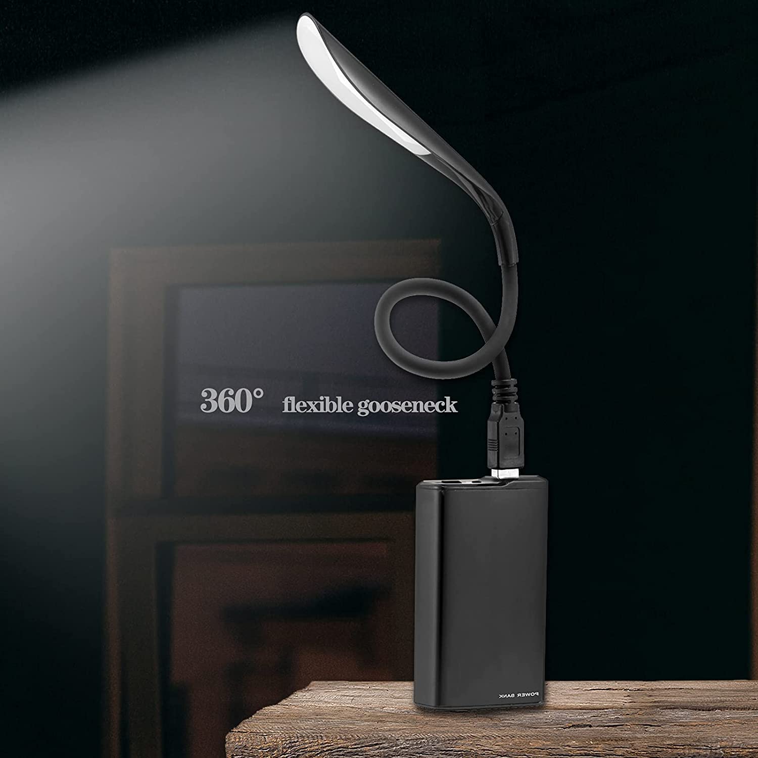 SWAPKART Portable Flexible Adjustable Eye Protection USB Reading Lamp with 14 LEDs and Flexible Gooseneck for,Reading,Study Notebook Laptop, Desktop, PC and MAC Computer (14 LED,Multi Colour) 13 611sV7lGIgL. SL1500