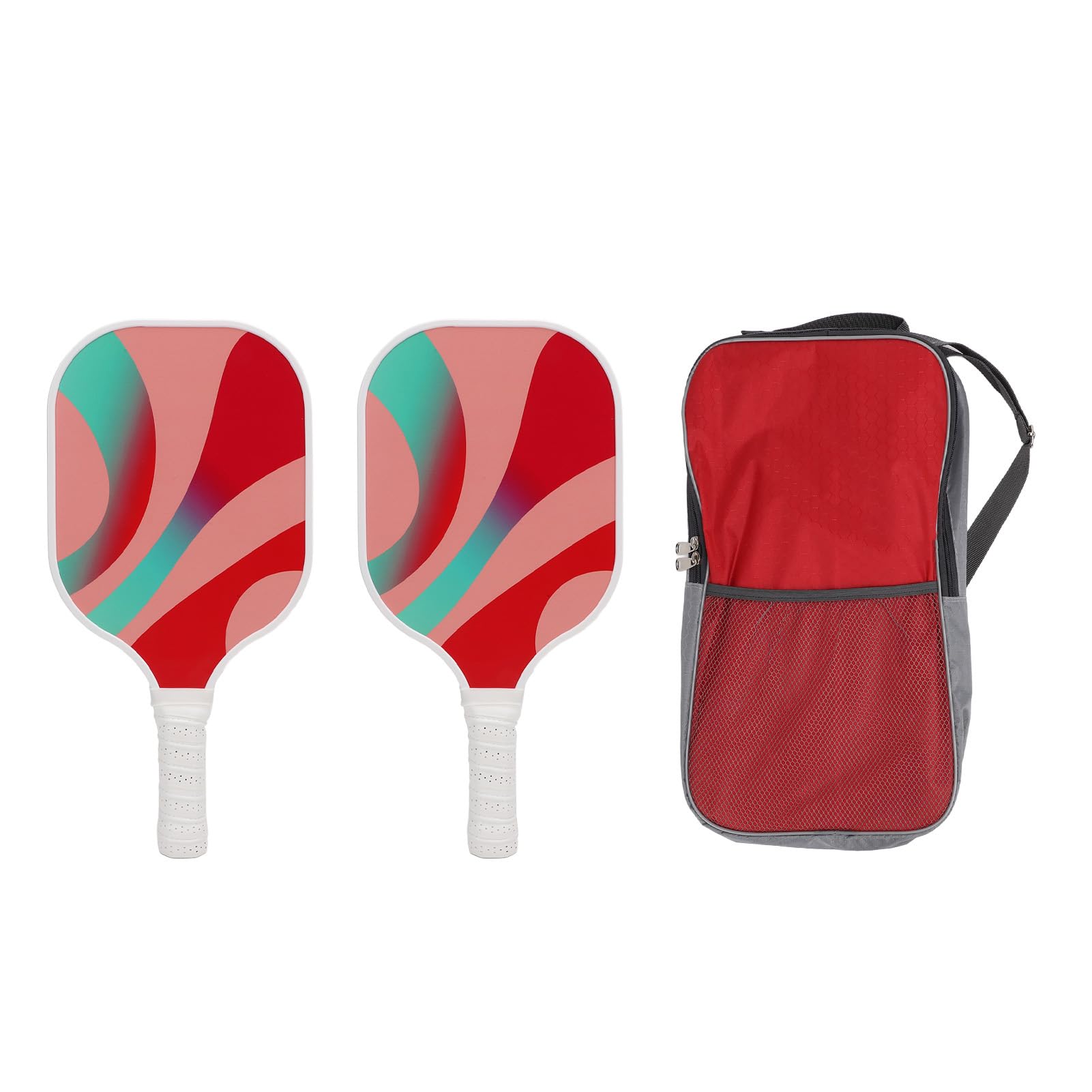 CHICIRIS Pickleball Rackets Set Lightweight Durable Fiberglass Rackets