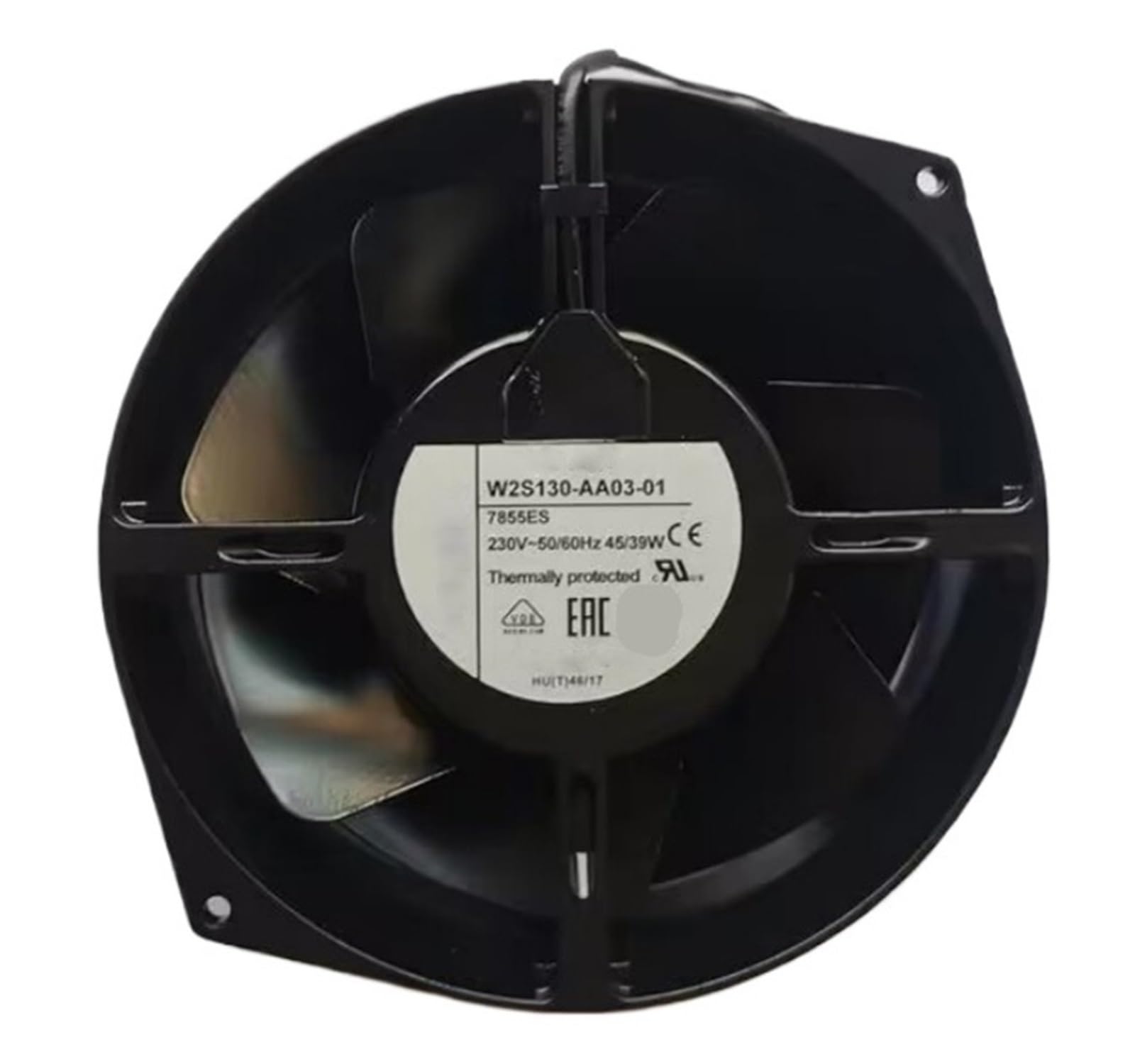 Ventilateur de refroidissement W2S130-AA03-64 industriel axial 230V AC