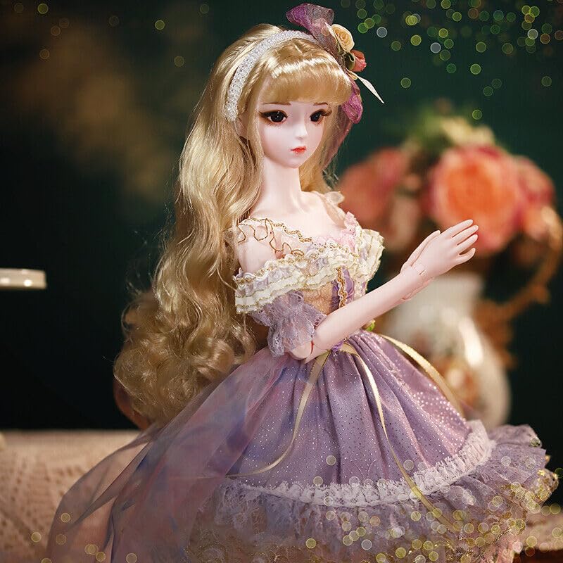 Amazon.co.jp: Meeler BJDドール フルセット1/3 球体関節人形 女の子