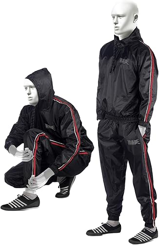 Miniatura 8 de RAD Sauna Suit Men Women Weight Loss Jacket Pant Gym Workout Sweat Suits with Hood