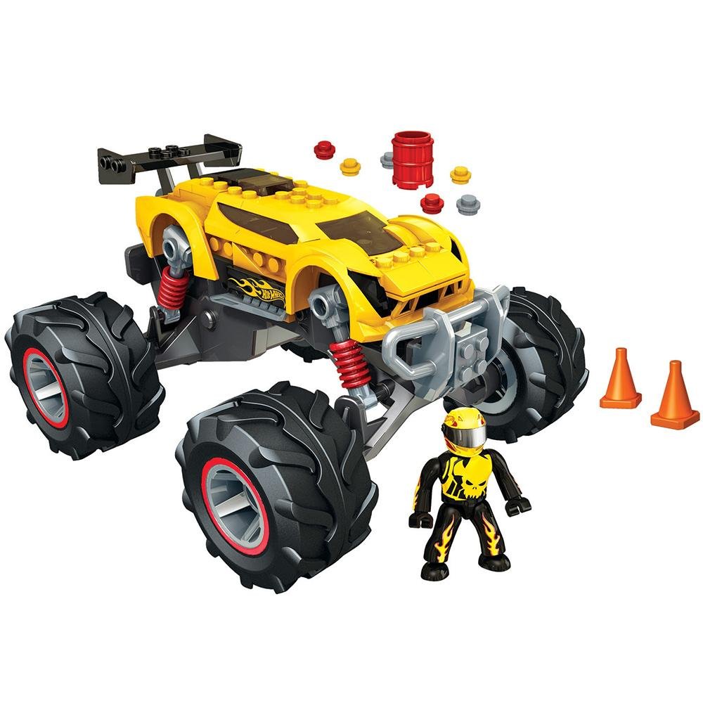 Hot Wheels - Monster Truck, Juego de construcción (Mega Bloks 91712)