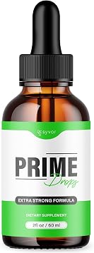Prime Drops for Men, Official PrimeDrops Liquid Supplement with All Natural Ingredients, Advanced Formula Health Wellness Supplement with Max Strength Vitamins for Your Active Lifestyle 30 Servings