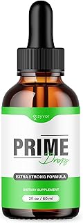 Prime Drops for Men, Official PrimeDrops Liquid Supplement with All Natural Ingredients, Advanced Formula Health Wellness Supplement with Max Strength Vitamins for Your Active Lifestyle (30 Servings)