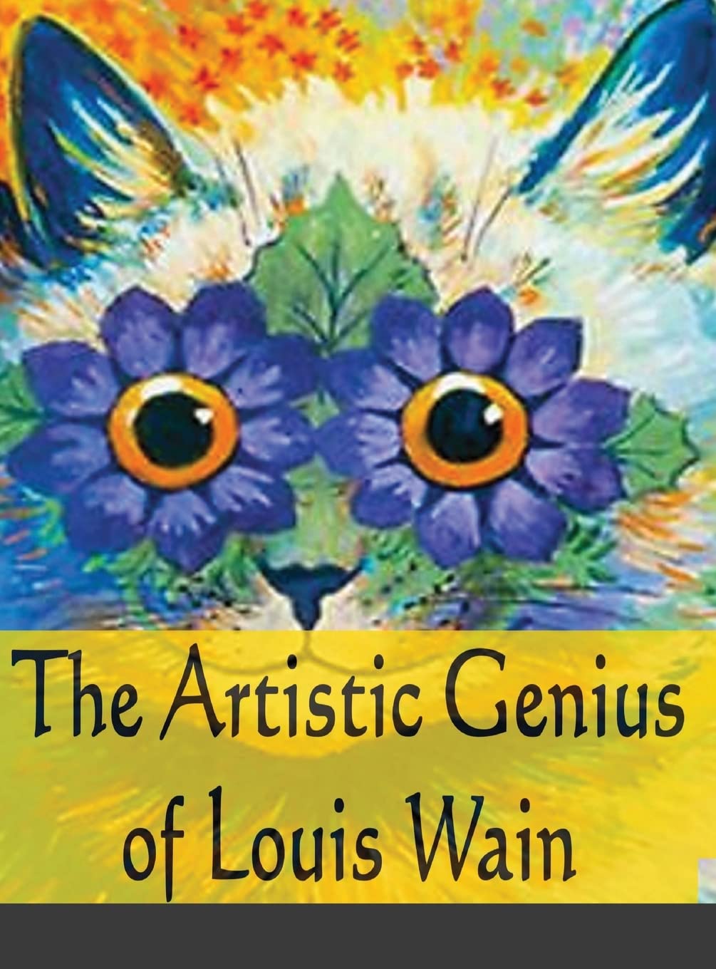 Louis Wain art authentique : beau livre d'art illustré chat anglais vintage