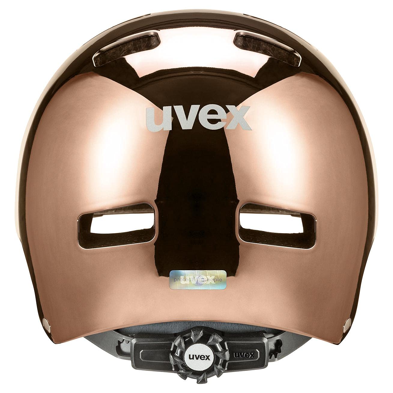 uvex hlmt 5 bike pro chrome - robuster City-Helm für Damen und Herren - individuelle Größenanpassung - optimierte Belüftung