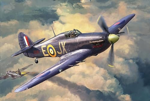 Miniatura 8 de Zvezda Kit Modelo 7322 British Fighter Hawker Hurricane IIC, Escala 1/72
