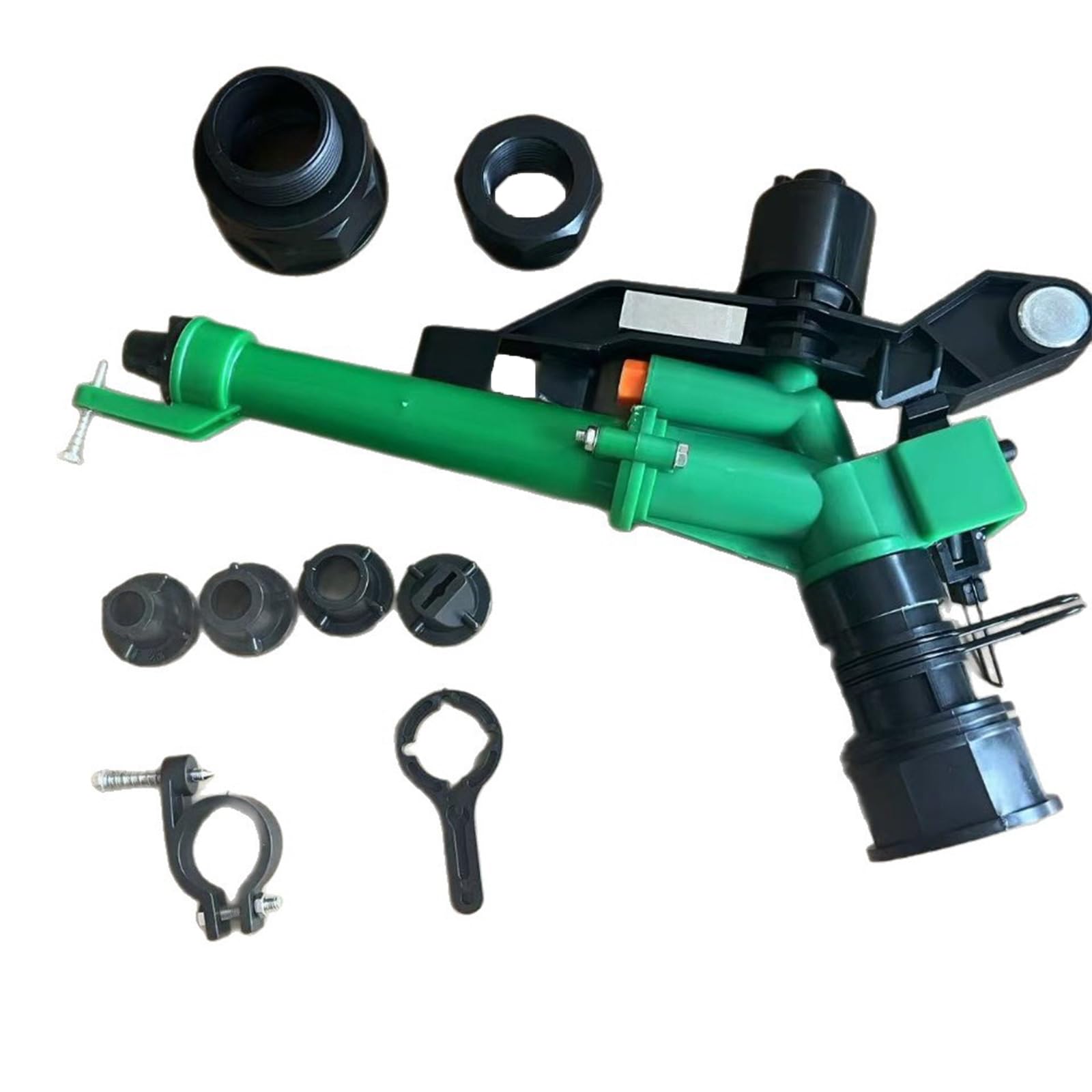Sprayer DN40 Swing Arm Sprinkler 1.5Inch for Field Irrigation Easy Angles Design Rocking Arm Sprinkler