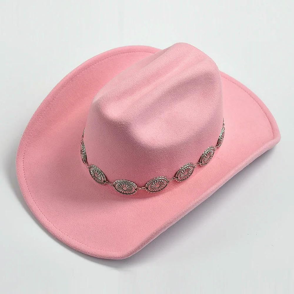 JCVBN Cappello da cowboy occidentale per foto da donna cappelli da cowgirl jazz cappelli da festa cappello da uomo