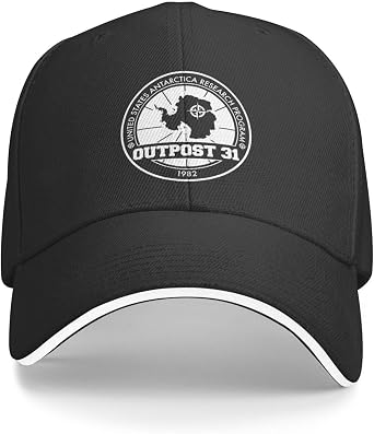 Outpost 31 Antarctica Research Hat Adjustable Sandwich Baseball Cap Men Women Funny Gifts