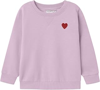 Name IT Girls' Nmfvima LS Sweat Bru Noos Nmfvima LS Sweat Bru Noos (Pack of 1) 80 W…