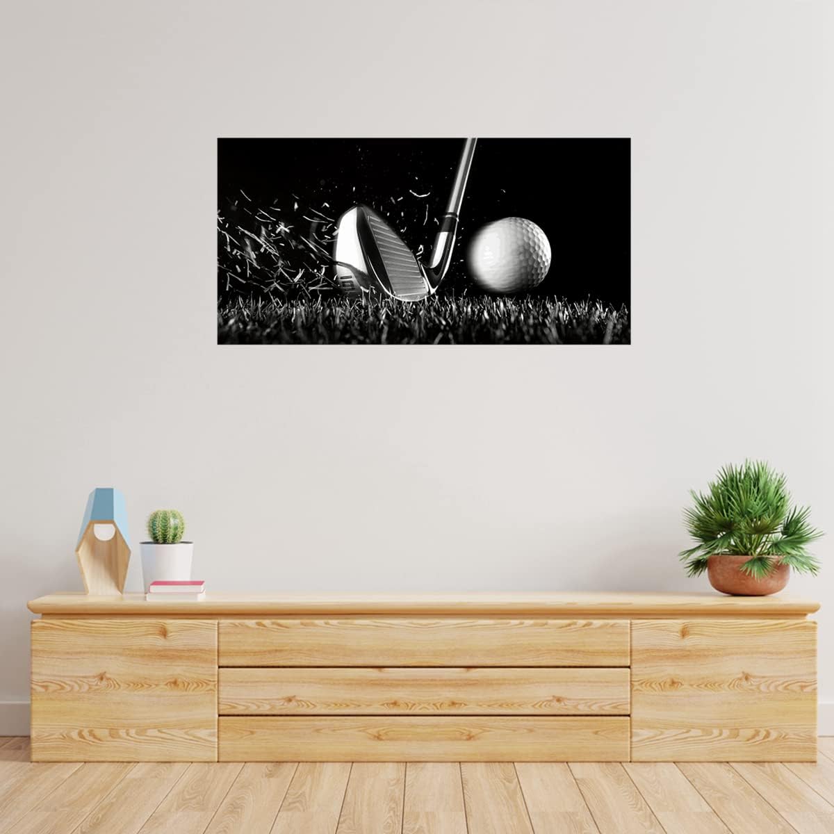 gold mi Golf Canvas Wall Art Print Black and White Artwork Home Office Picture Golf Ball Sport Painting for Gym Living Room Wall Decor Frame 30x60inch Large gold mi Golf Canvas Wall Art Print Black and White Artwork Home Office Picture Golf Ball Sport Painting for Gym Living Room Wall Decor Frame 30x60inch Large