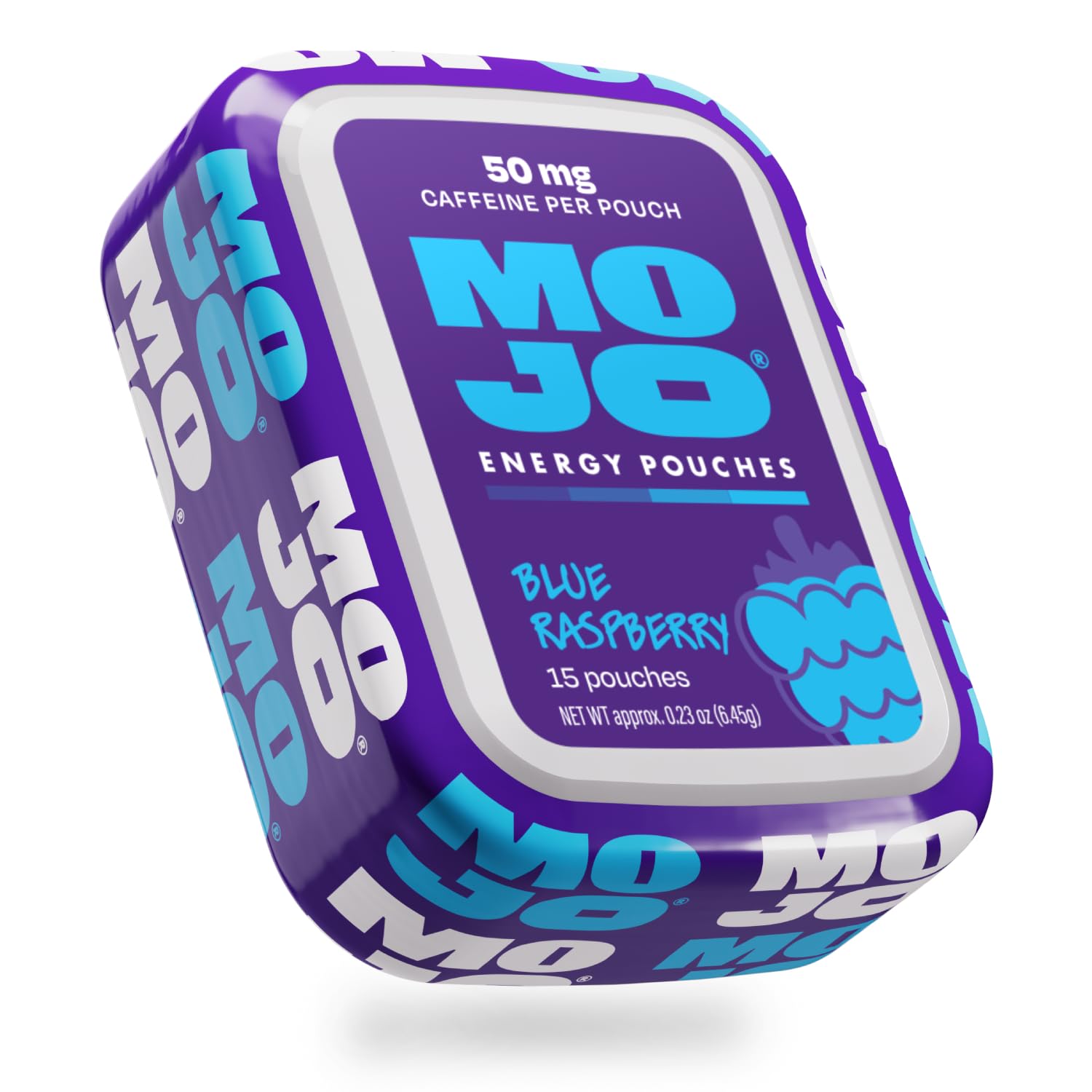 Amazon.com: MOJO Energy Pouches Blue Raspberry Flavor, 50 mg per