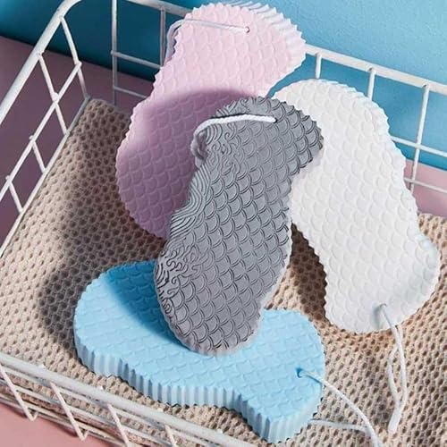 Shaperme Body Care Bath Sponge Embossed Rubbing Sponge Ash Rubbing Rubbing Artifact #TOP6