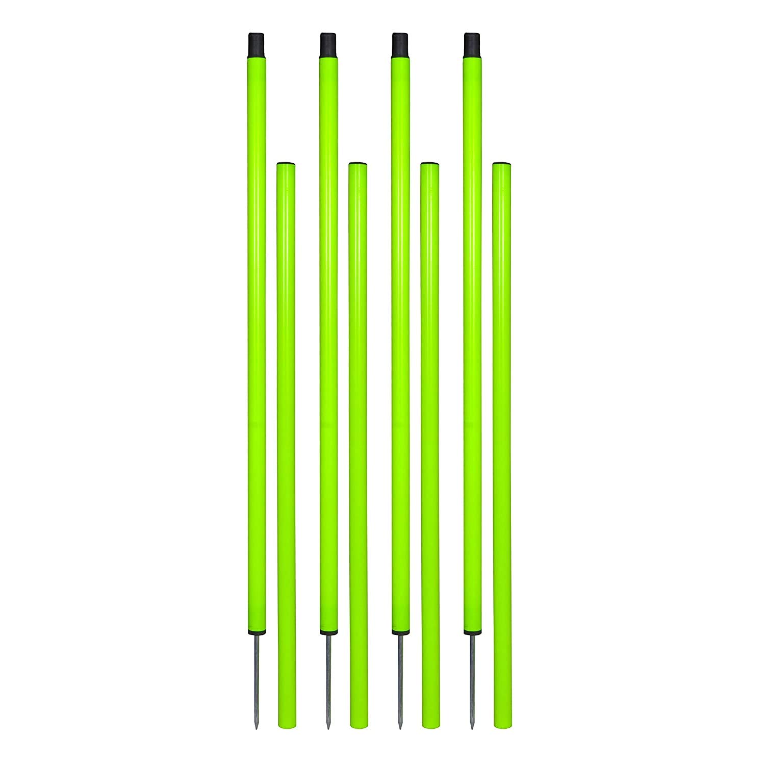 Roxan slalam Pole with Spike and Spring for Football Training for Unisex Adults Set of 4 Piece (B07Z2SJL9N) Amazon Price History, Amazon Price Tracker