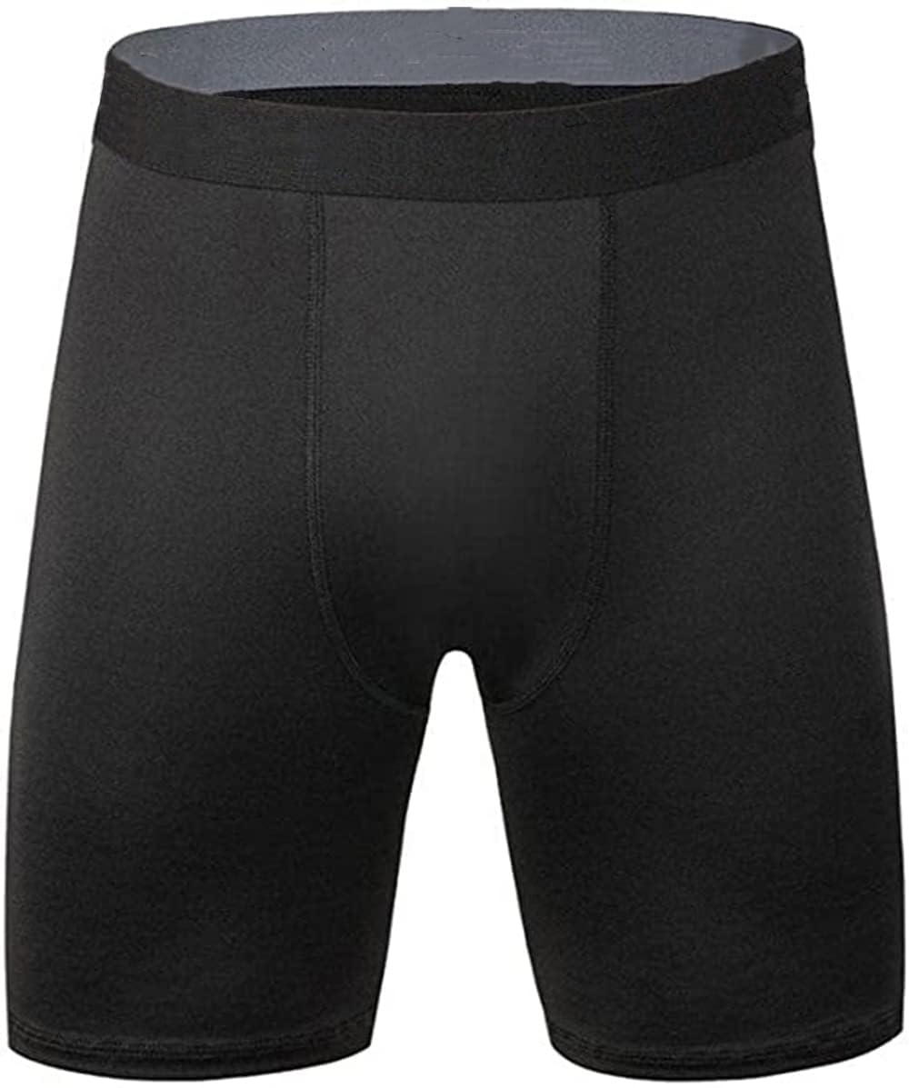 Compression Shorts Running Basic Men Pants Quick Dry Breathable Workout Shorts for Running Fitness Training Basketball