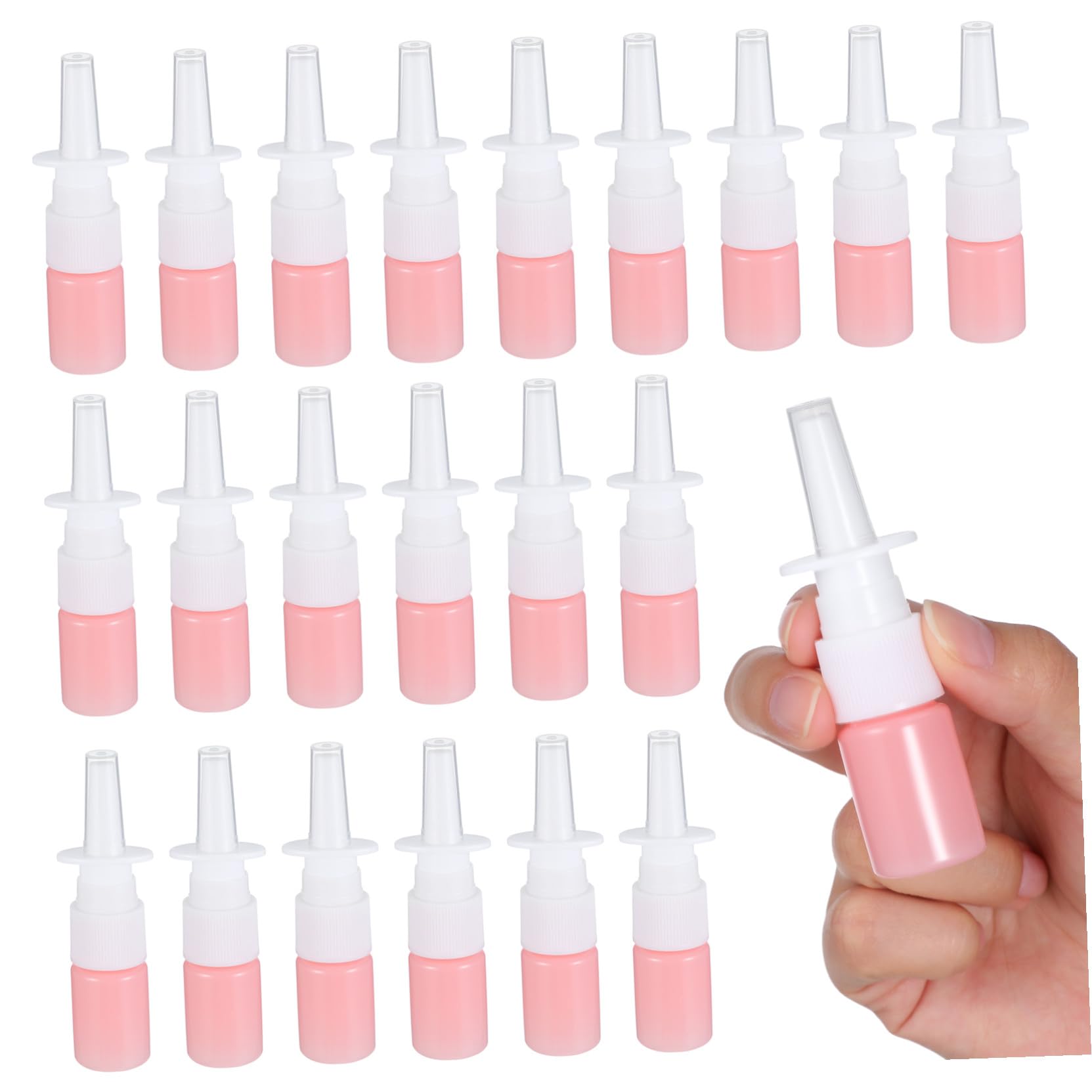 Tragbare Sprühflasche aus Kunststoff 50 Stück 5ml für Flüssigkeiten