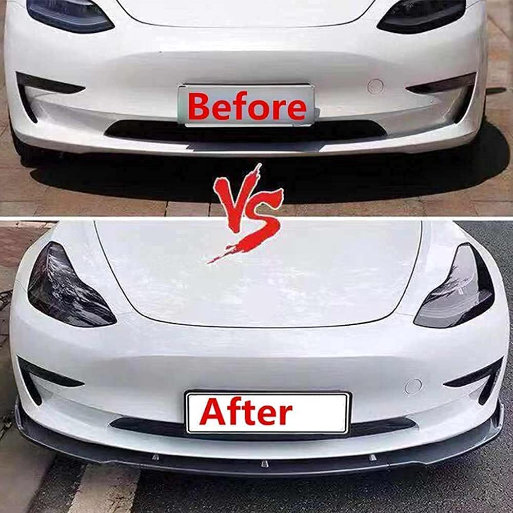 Produktbild von Auto Front Stoßstange Lip Diffusor Splitter Flossen Körper Kit Spoiler
