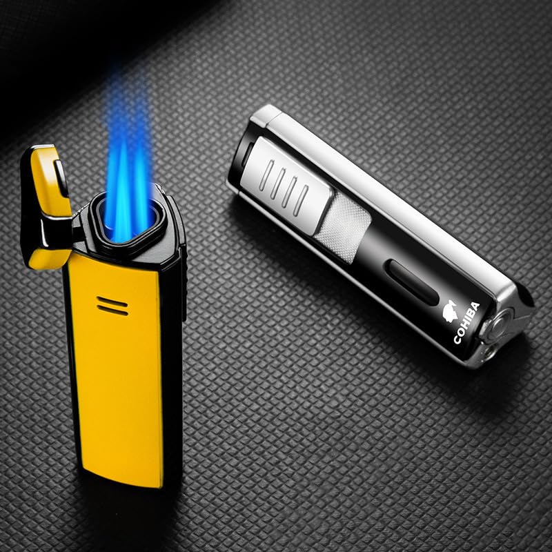 Encendedor de llama azul contra viento miniatura 3