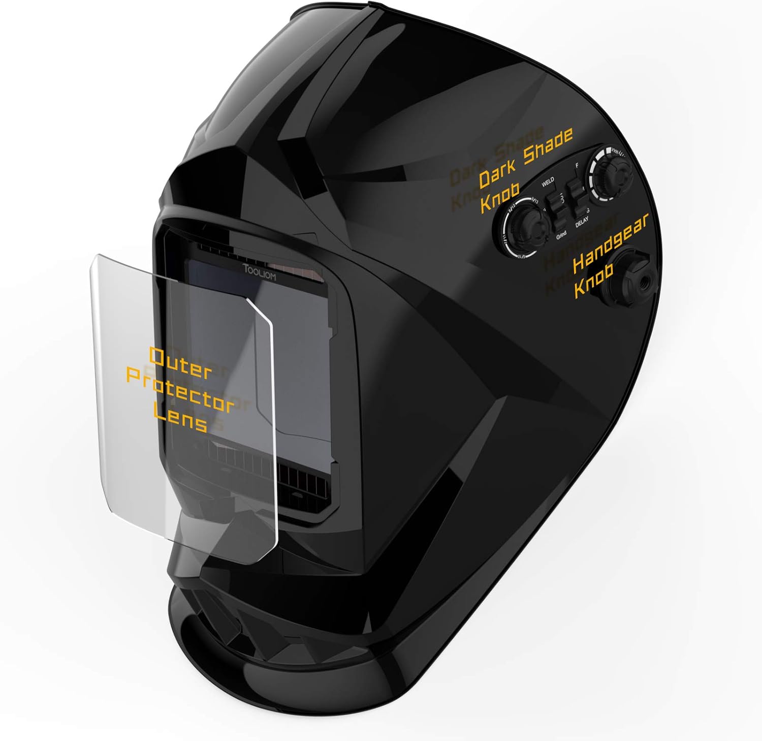 Black Friday - 80% OFF TOOLIOM Large Viewing 3.94X3.67 Welding Helmet,True Color Auto Darkening 4 Arc Sensor Wide Shade Range 4~5/9-9/13 Welder Mask for TIG MIG ARC Weld Plasma Cut,Grinding Promo 40% OFF TOOLIOM Large Viewing 3.94X3.67 Welding Helmet,True Color Auto Darkening 4 Arc Sensor Wide Shade Range 4~5/9-9/13 Welder Mask for TIG MIG ARC Weld Plasma Cut,Grinding