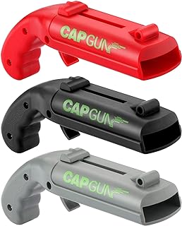 Cap Gun Beer Bottle Opener, Bottle Openers Bulk Party Favors [ 3 in 1 Pack] Gamer Bottle Opener for BBQ, Party, Bar, Drinking Bottle Opener with Family, Friends and Drinking Buddies