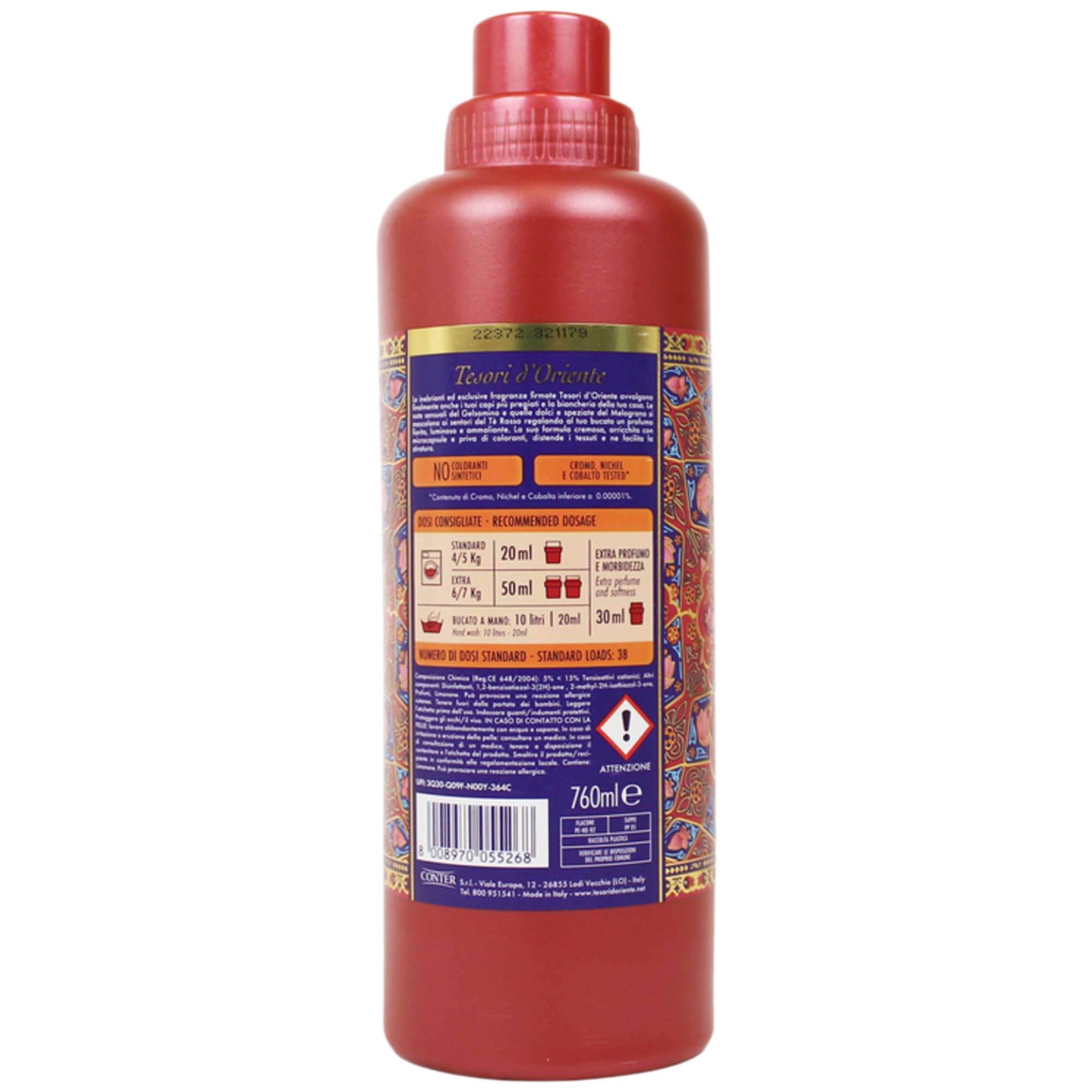 Tesori d Oriente płyn do płukania 5 x 750 ml