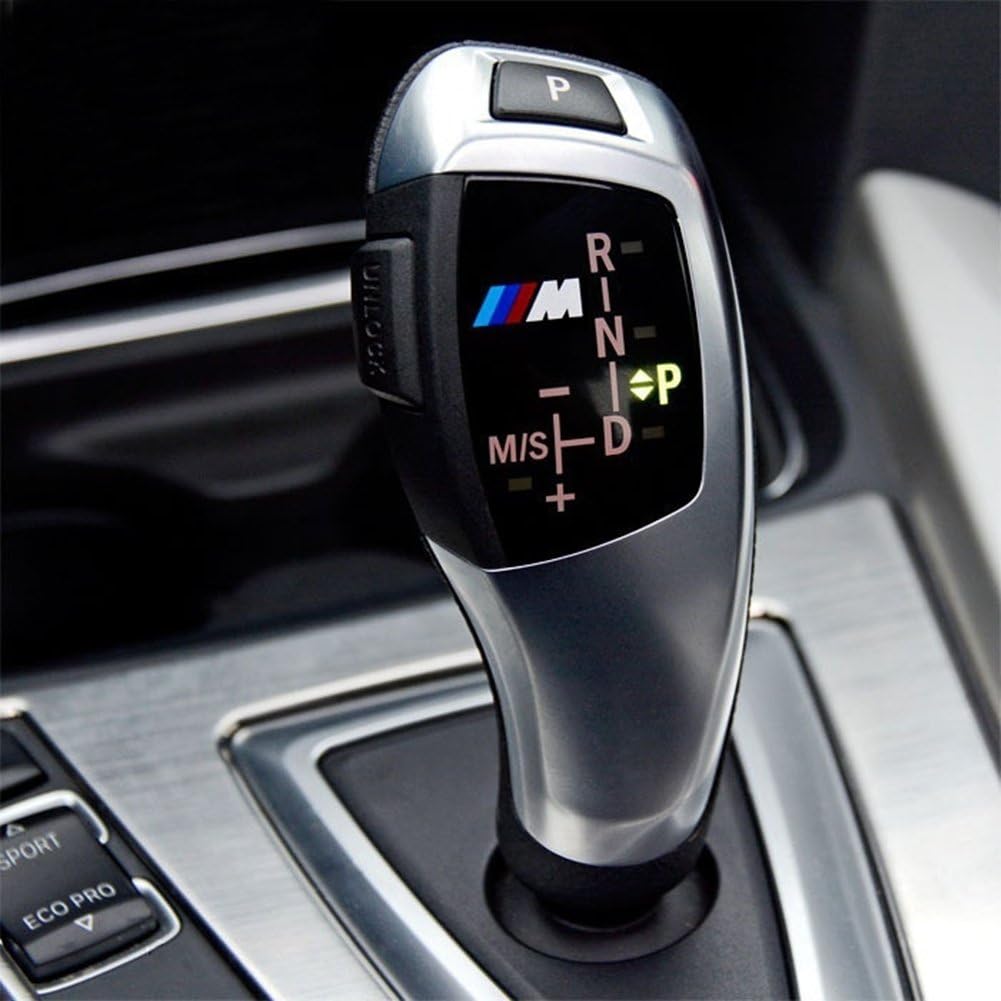 3D ABS ///M Motorsport Gear Shift Knob Trim Sticker Cover (Model B)