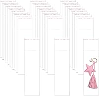 Vista 12 de Bolsas Largas de Celofán Autoadhesivas 1x8 Pulgadas Bolsas de Celo Transparentes Autoadhesivas 100pcs Bolsas Delgadas OPP Poly Glassine 2mil